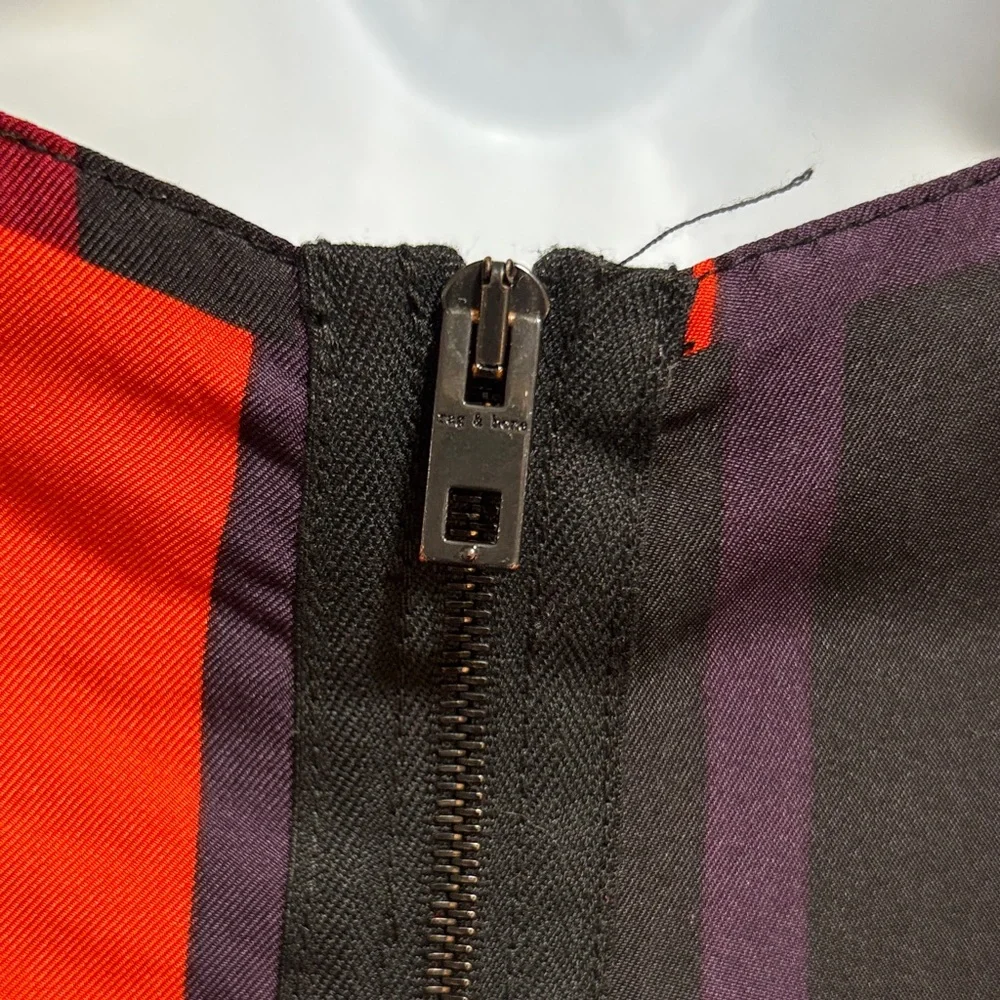 Rag & Bone Bus Seat Anne Print Silk Dress - Picture 3 of 8